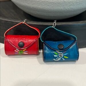 So. Cute Mimi Leather Bag Charms.
